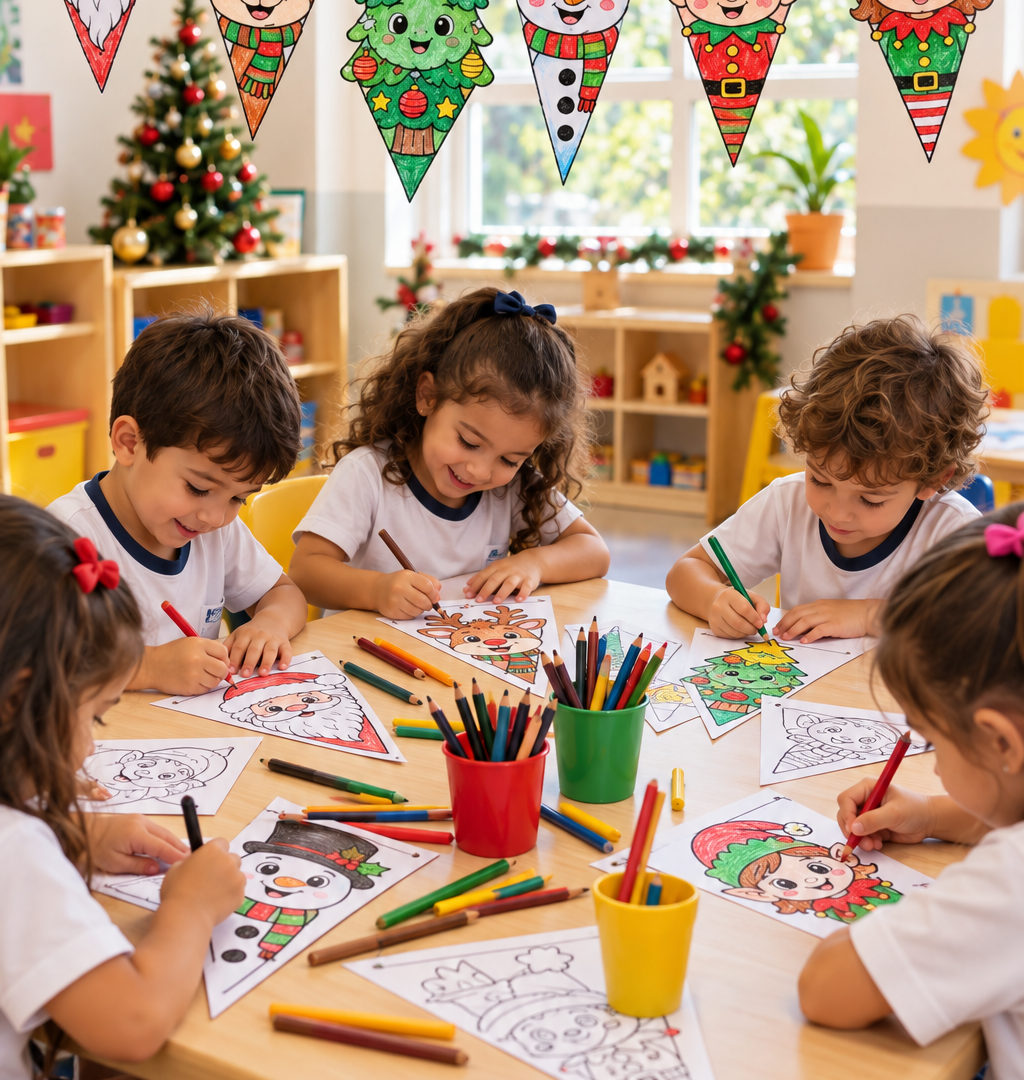 Bandeirinhas de Natal