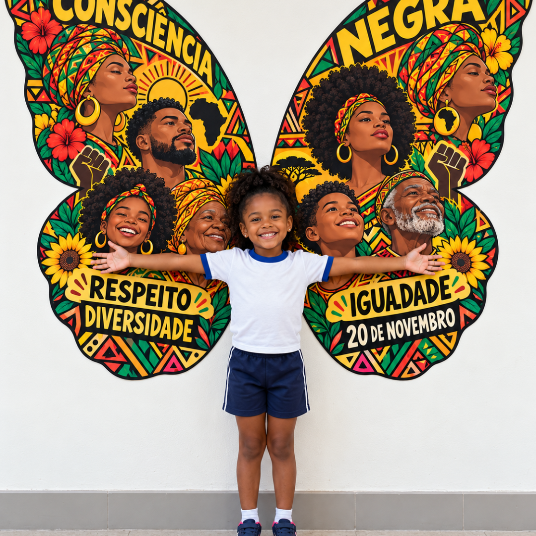 Painel Consciência Negra - Asas