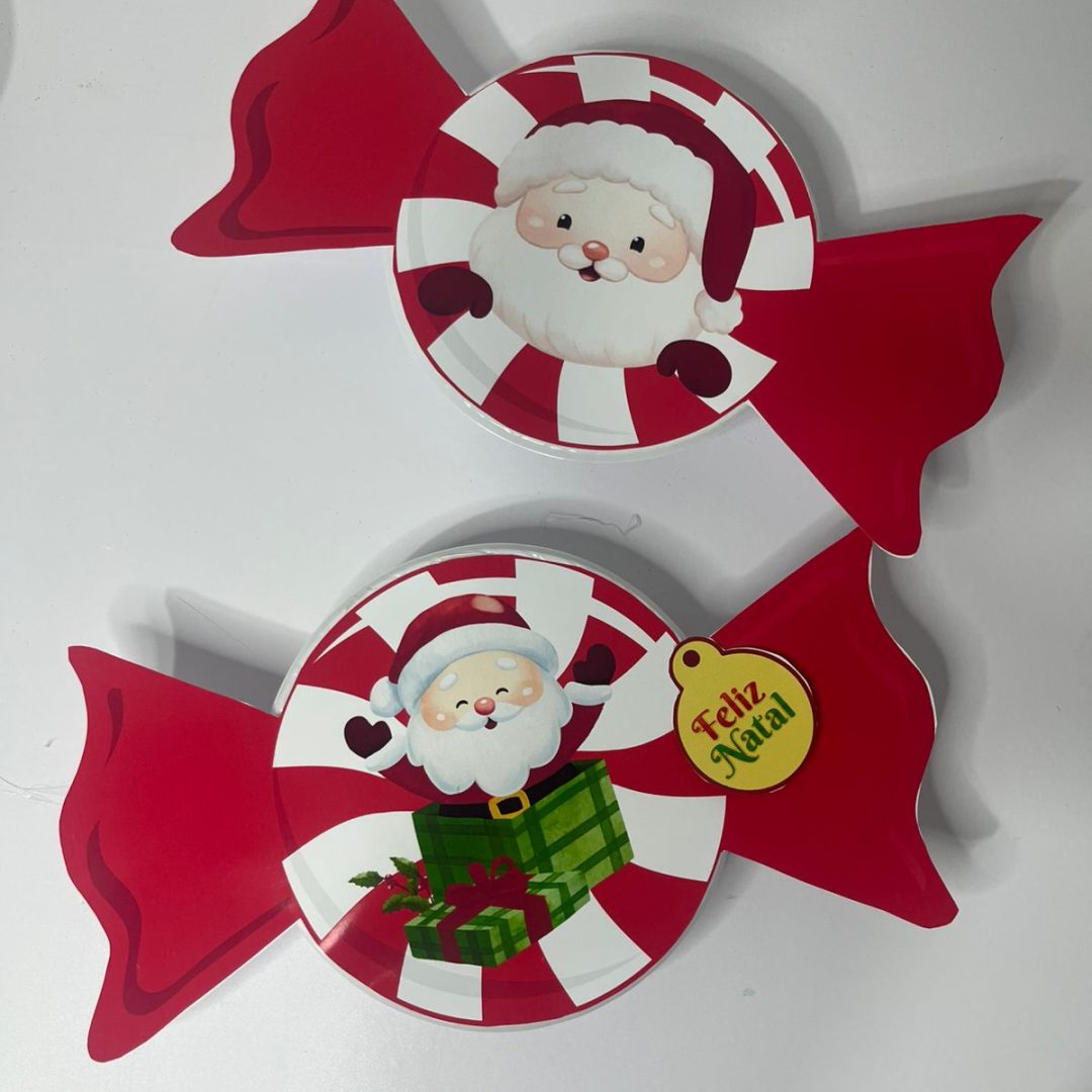 Lembrancinha Bala de Natal