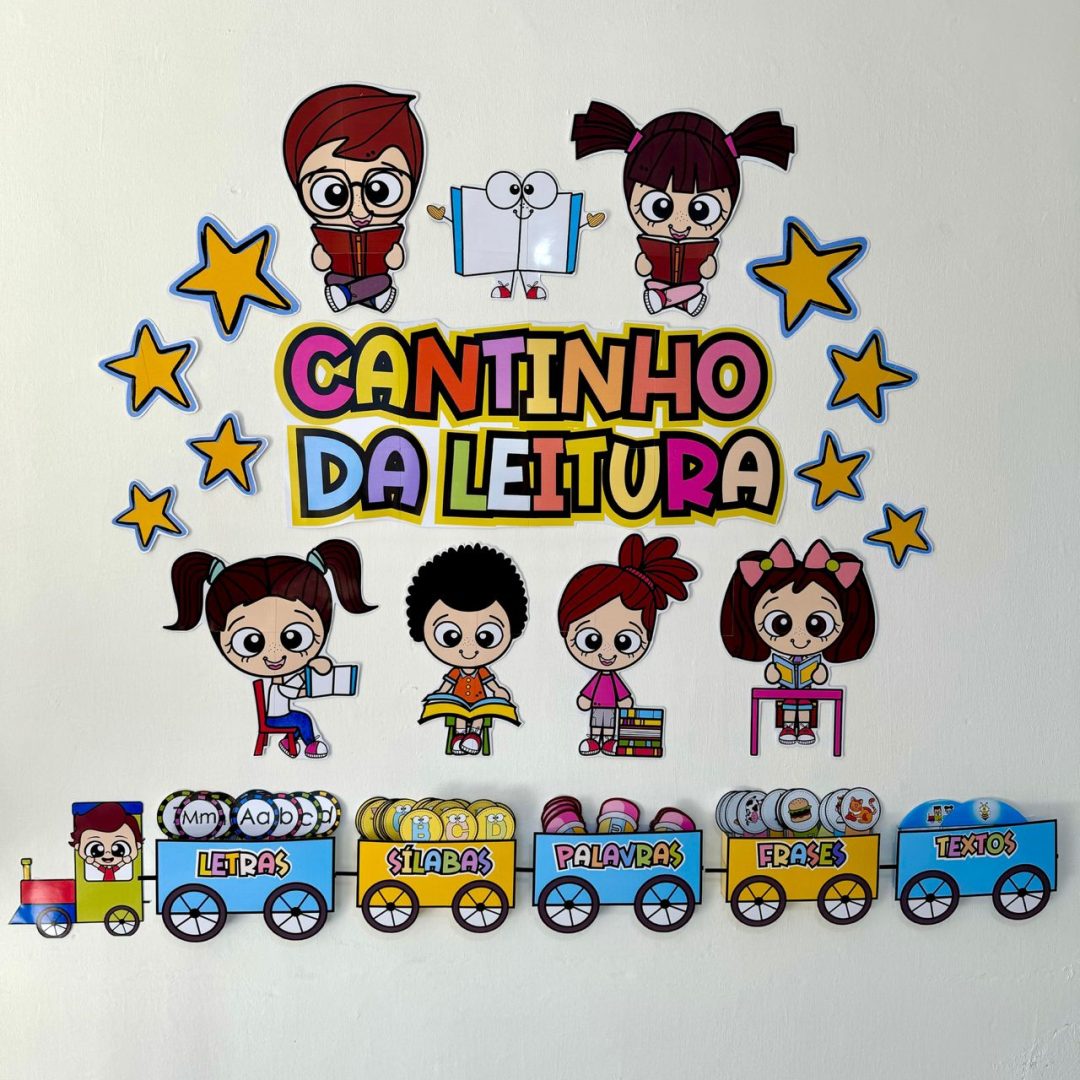 Painel Cantinho da Leitura