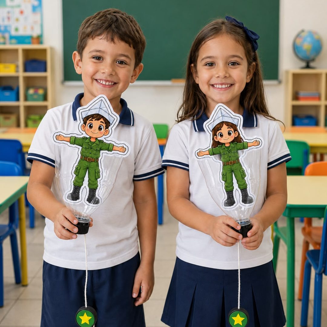 Bilboquê Soldado