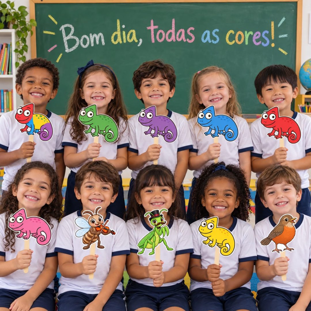 Bom dia todas as cores