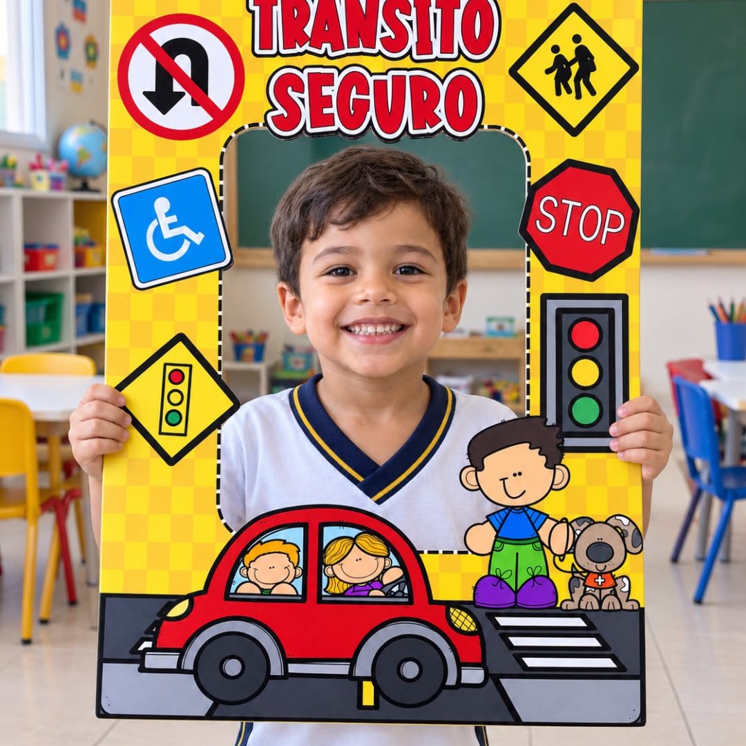 Moldura Trânsito Seguro