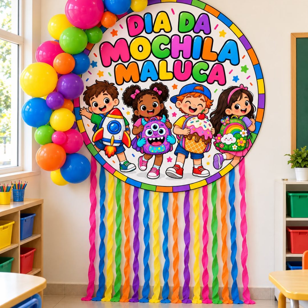 Painel Mochila Maluca