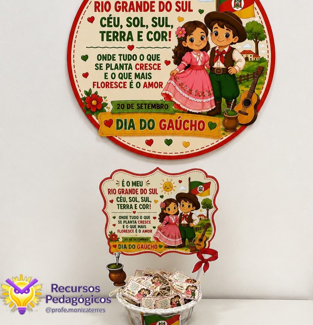 Kit Cesta e Painel - Gaúcho