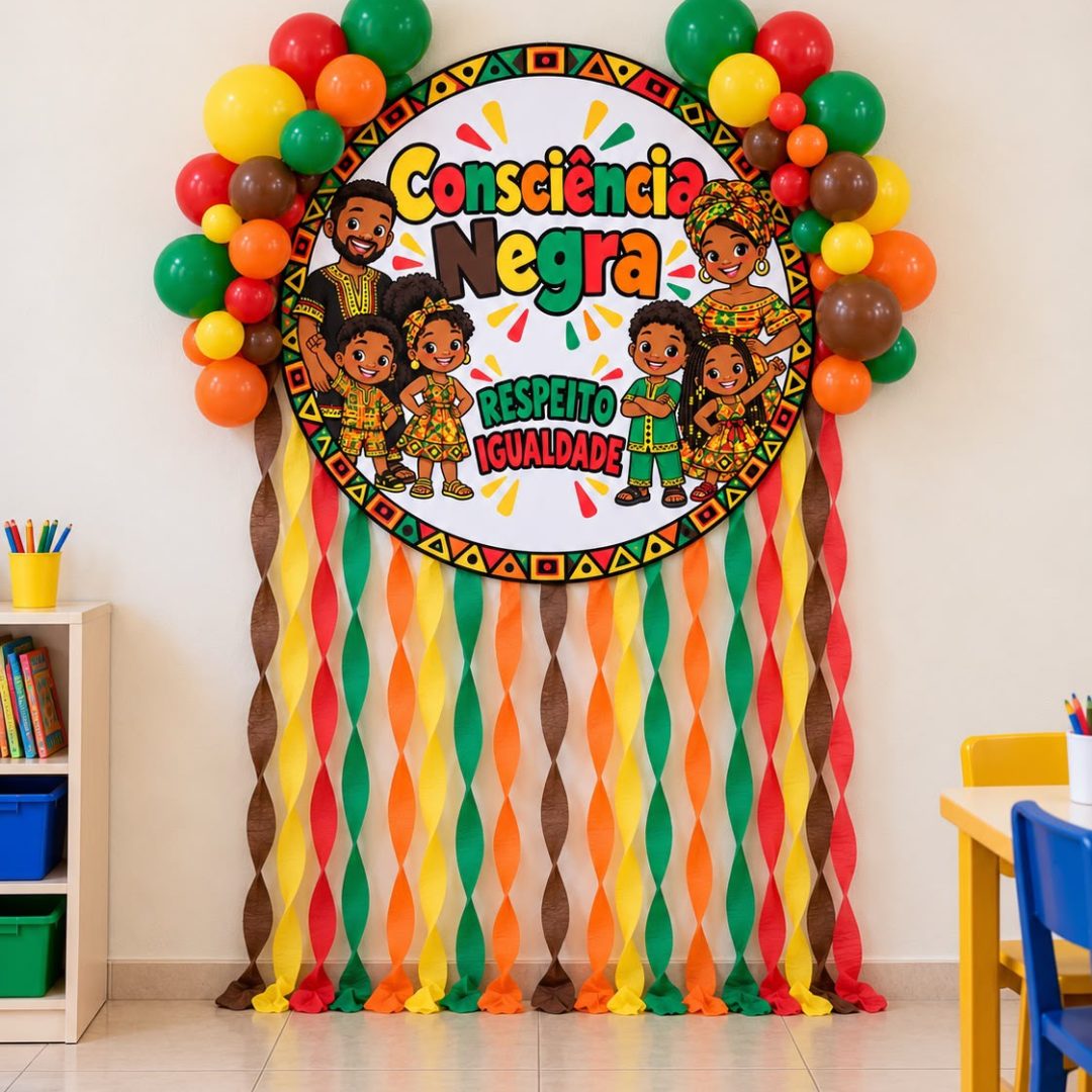 Painel Consciência Negra - Infantil