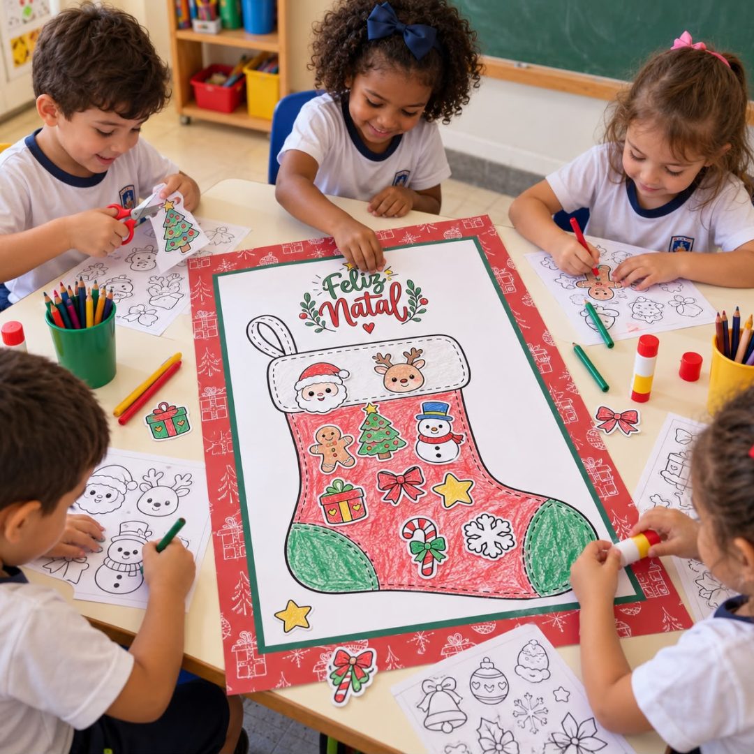 Cartaz Meia de Natal