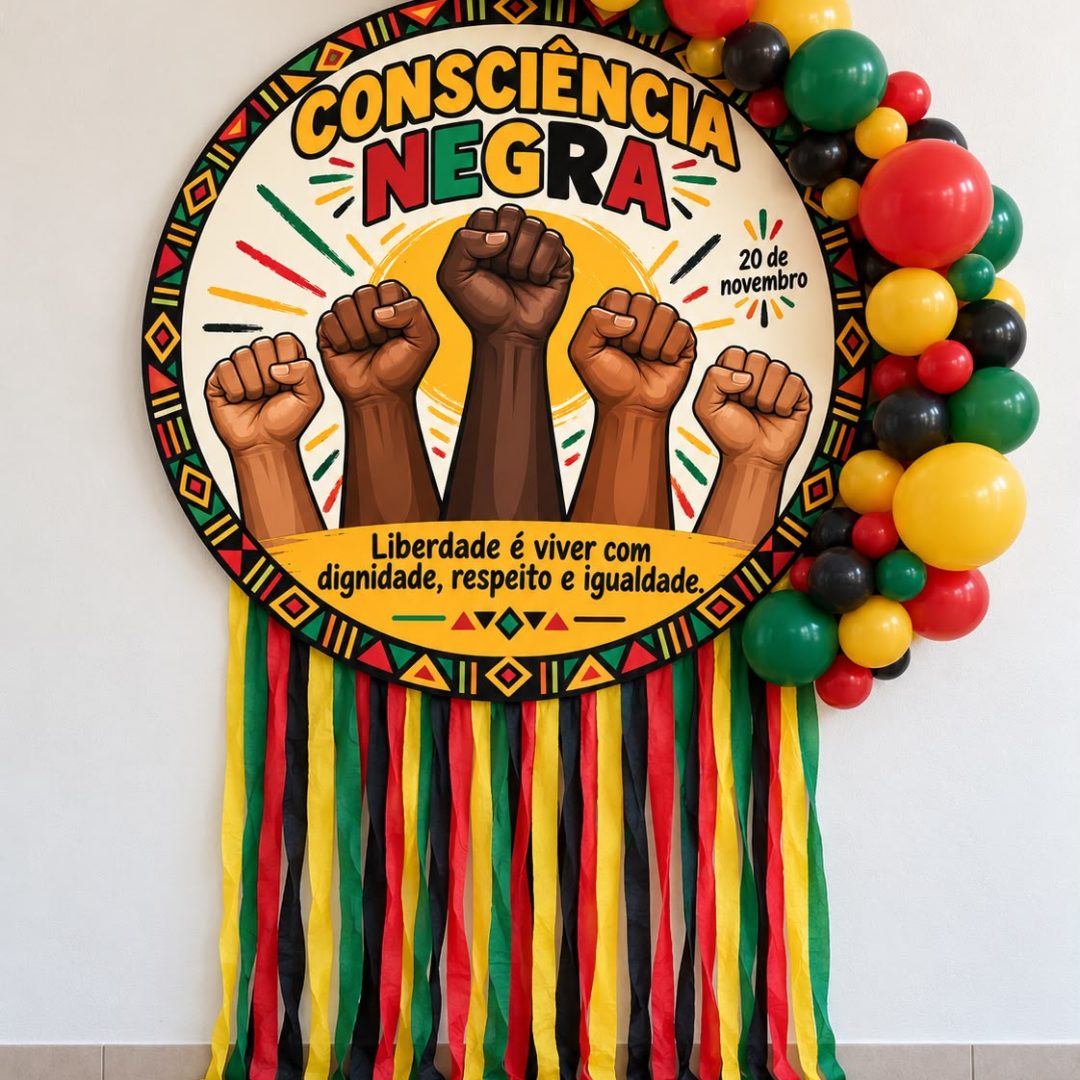 Painel Consciência Negra - Força