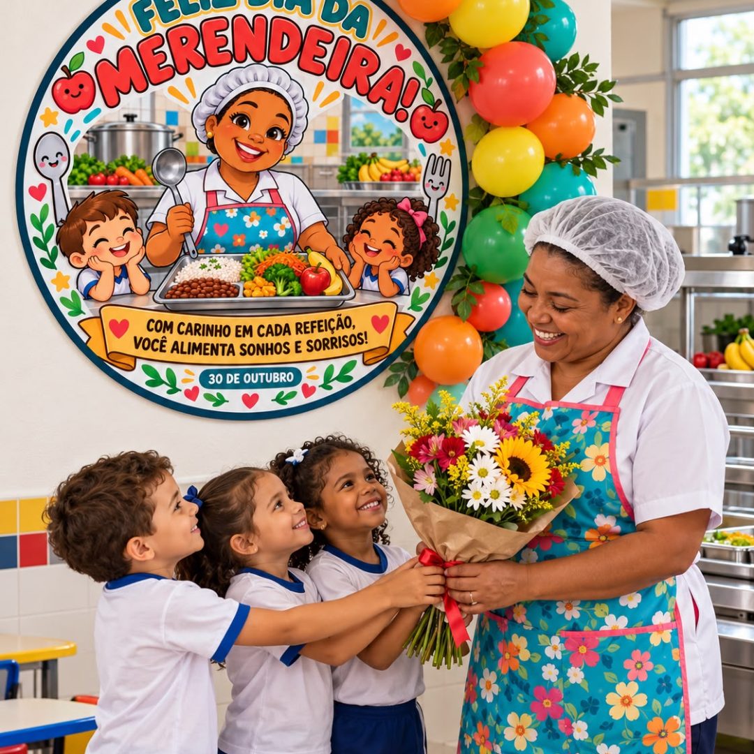 Painel Dia da Merendeira