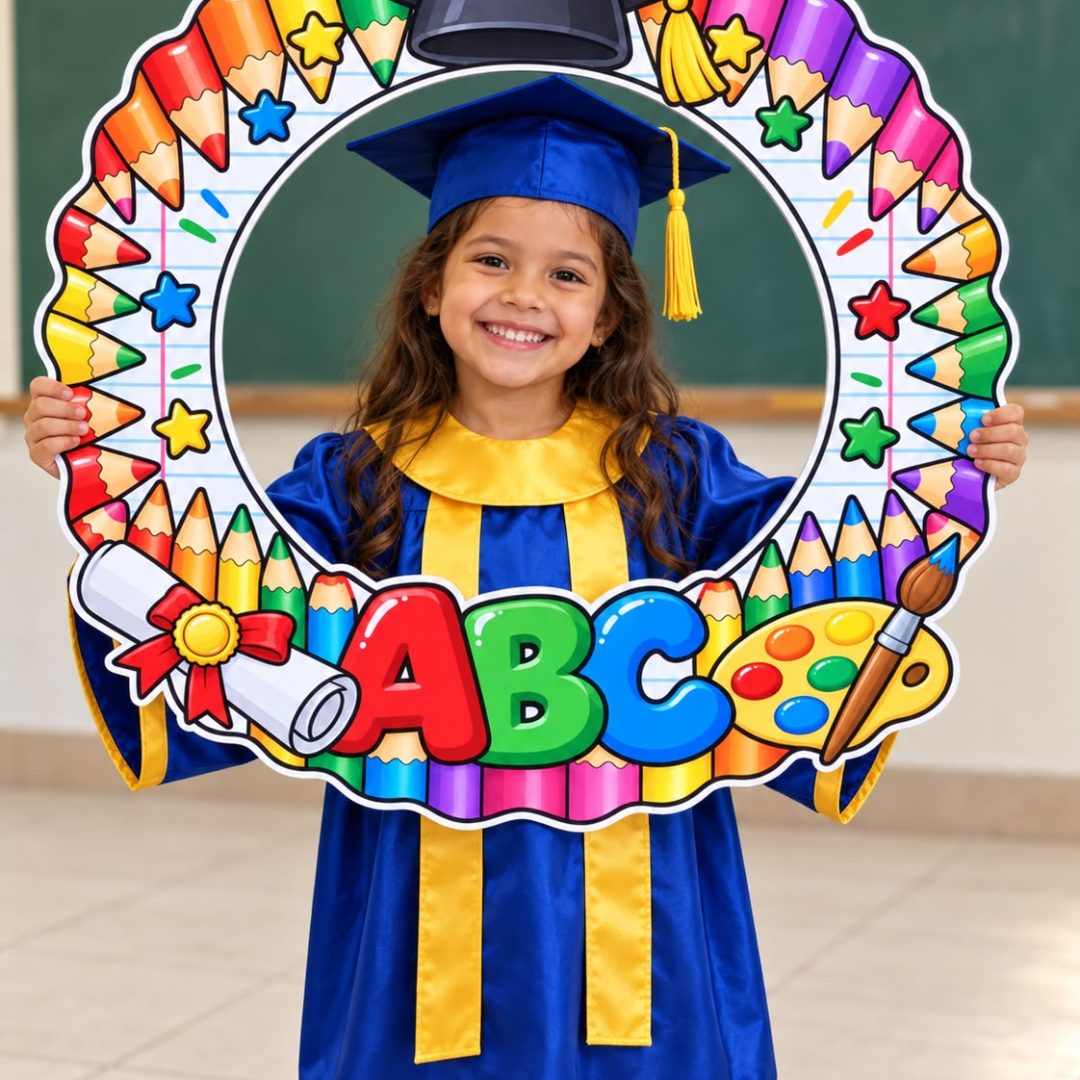 Moldura Formatura ABC -Lápis